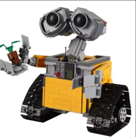 Robot de bloques para armar-Juego de 687 piezas DIY